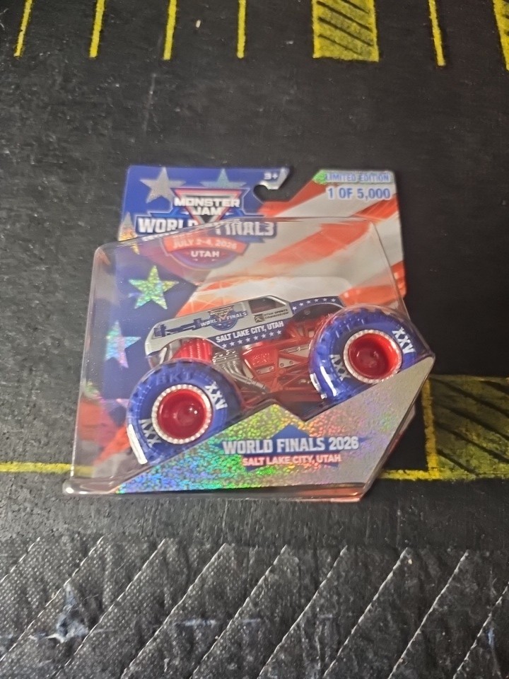 Spin Master Monster Jam World Finals 2026 Salt Lake City Utah 1:64 Diecast