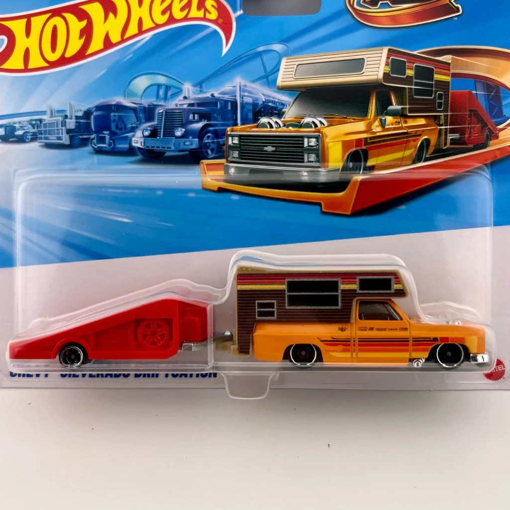 Hot Wheels Track Fleet NEW 2026 Chevy Silverado Driftcation