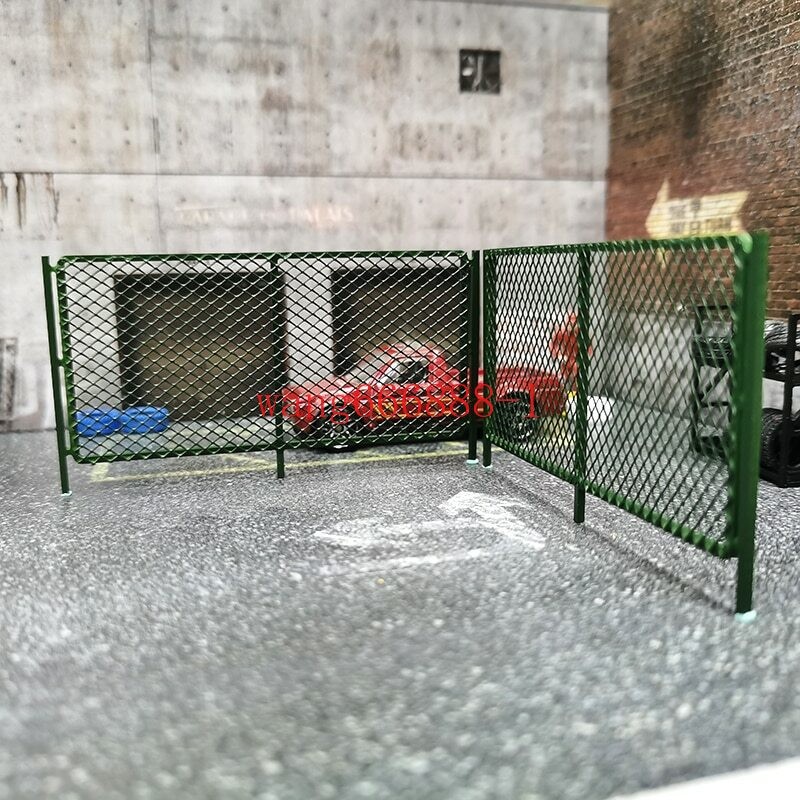 2 PCS 1:64/87 Fences Model Use for Mode Car Diorama Scene Display Accessories