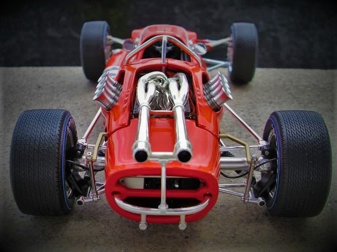 Race Car Formula 1 18Grand Prix Racing24Vintage Indy 12Custom Built Metal Model