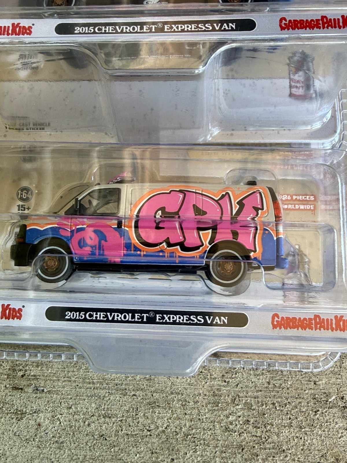2026 SDCC EXCLUSIVE GREENLIGHT TOPPS GARBAGE PAIL KIDS Chase / Reg Chevy Van New