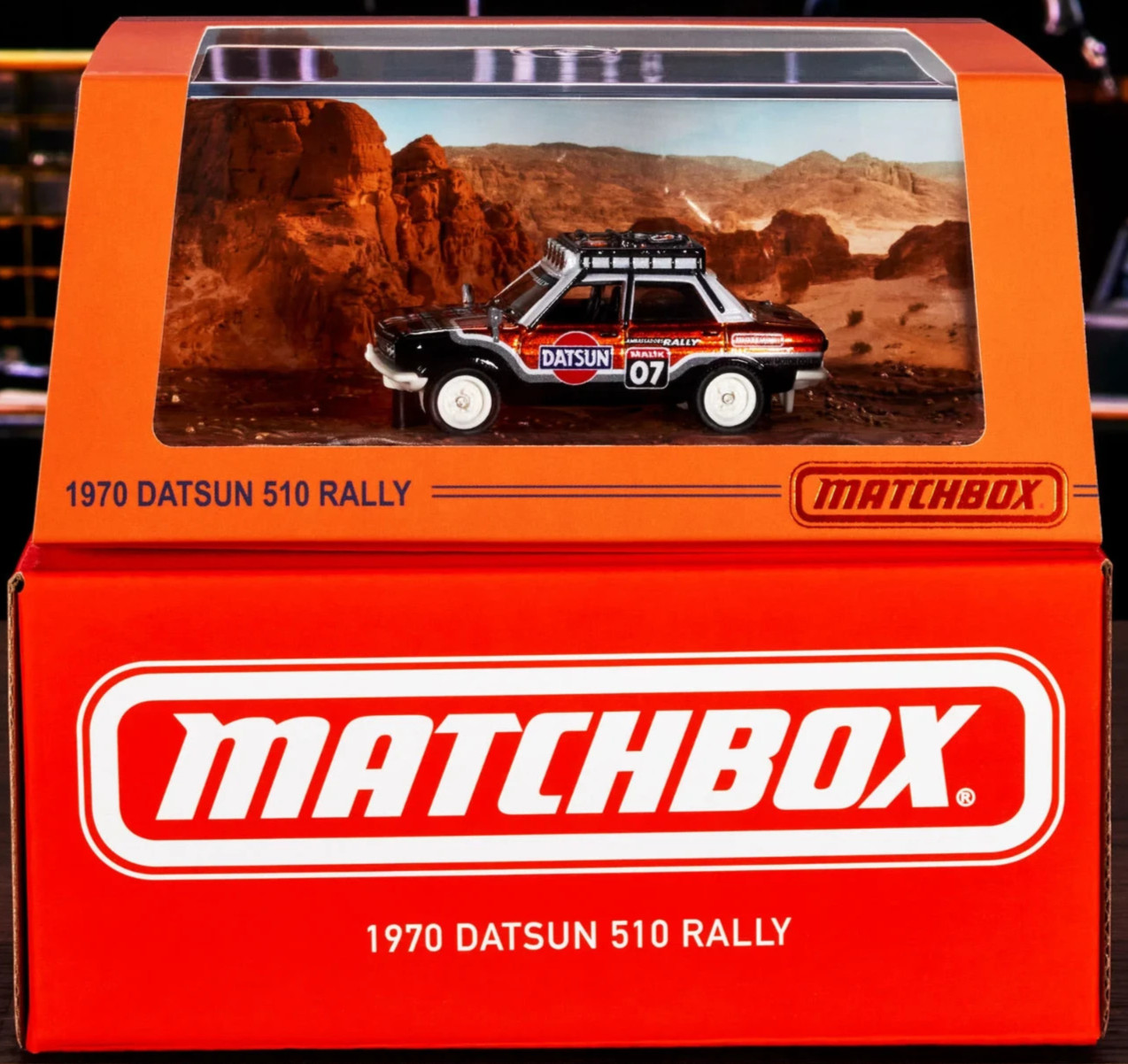 Matchbox Mattel Creations 1970 Datsun 510 Rally NEW