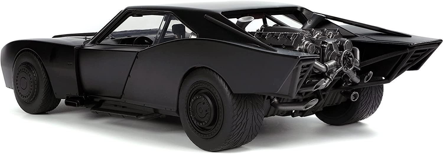 Jada Toys DC Comics The Batman 1:18 Batmobile with Lights Die-cast Car &…