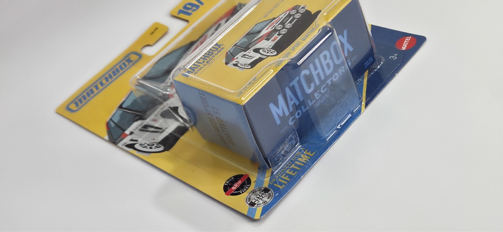1984 Audi Sport Quattro 19/20 COLLECTORS SERIES Matchbox 2026 JJV93 white