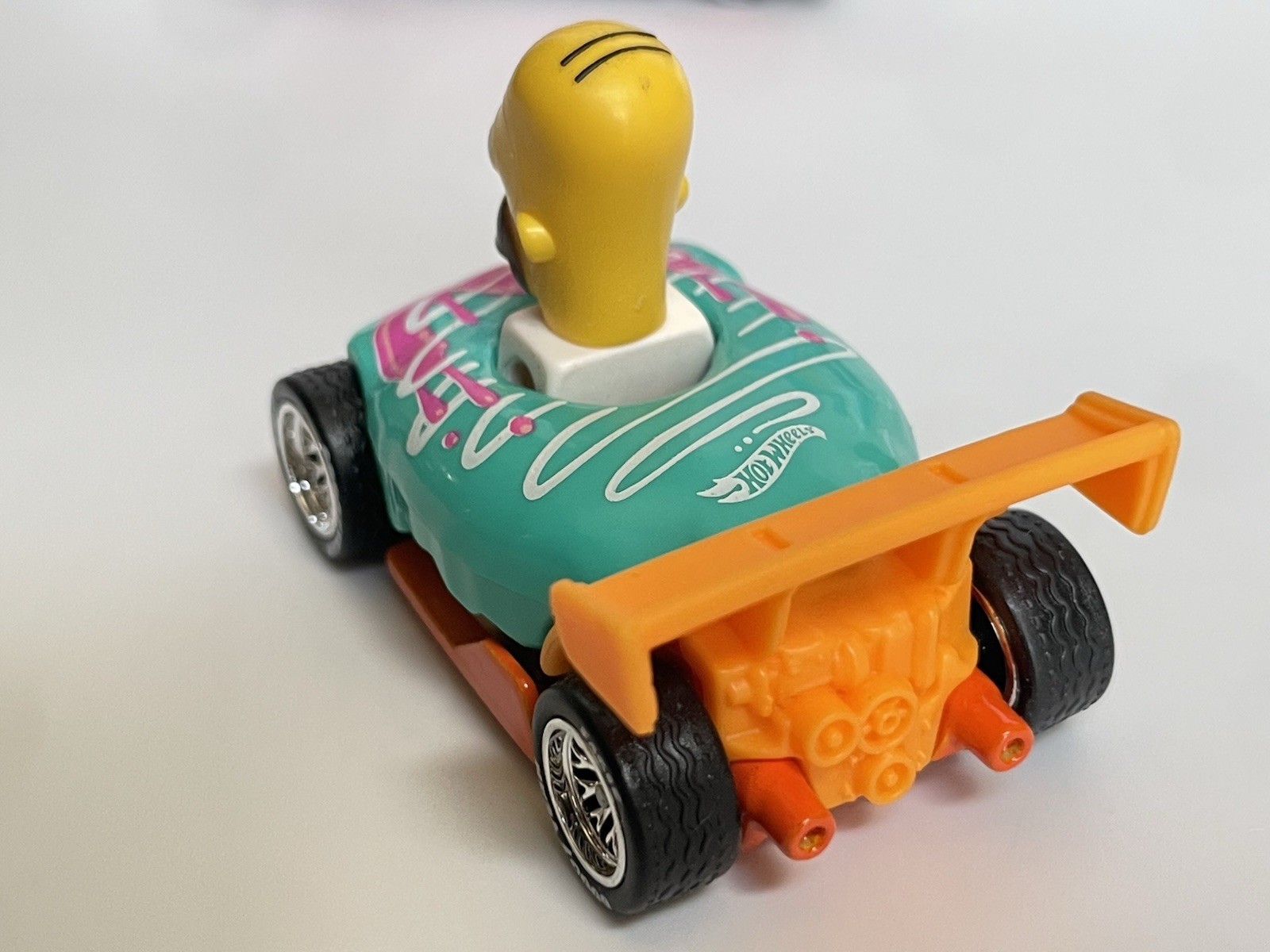 Hot Wheels The Simpsons Family Car + Homer Donut Drifter – CUSTOM WHEEL SWAP