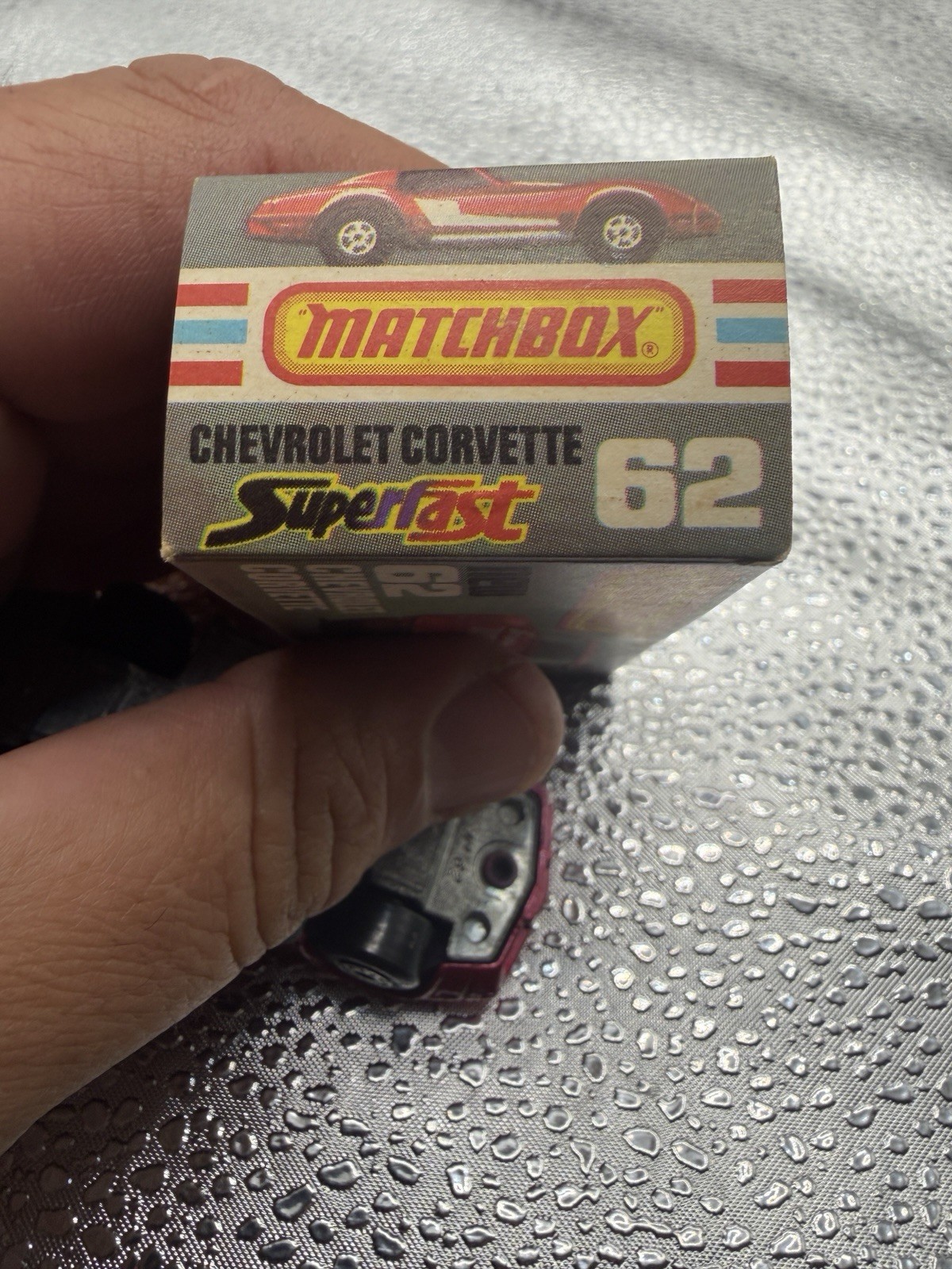 Matchbox Super Fast- Chevrolet Corvette – #62- 1979 Lesney England Pristine!
