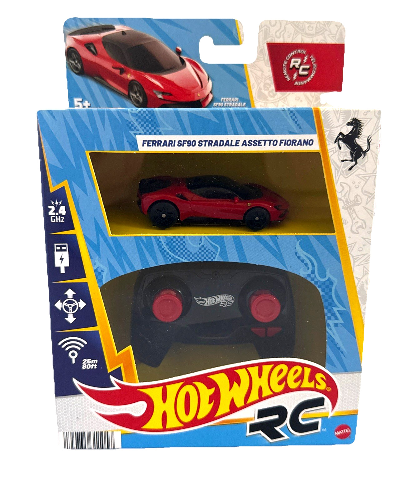 Mattel Hot Wheels: Ferrari SF90 Stradale Assetto Fiorano Remote Control 2025 New