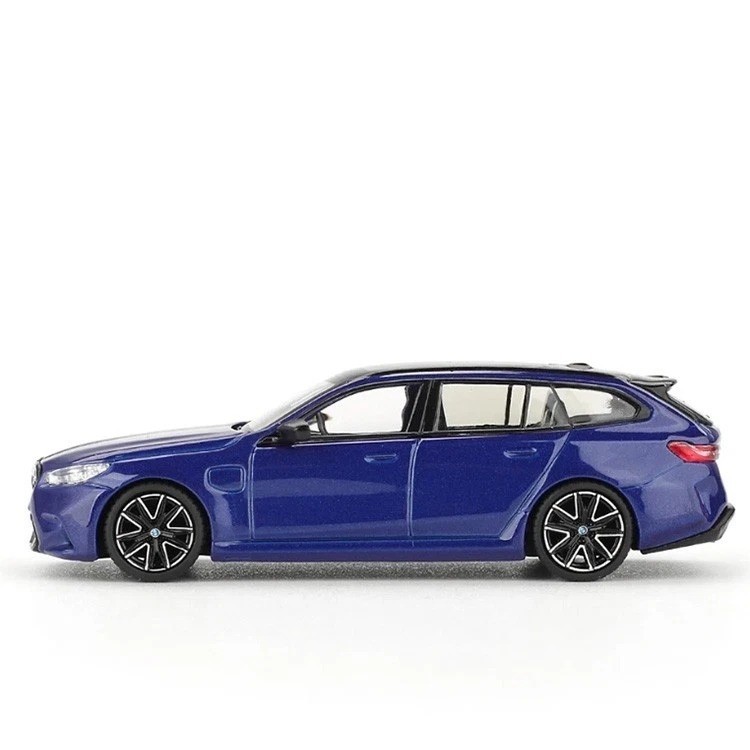 Mini GT 1:64 BMW M5 Touring (G99) Marina Bay Blue Metallic Model MGT01080-2I