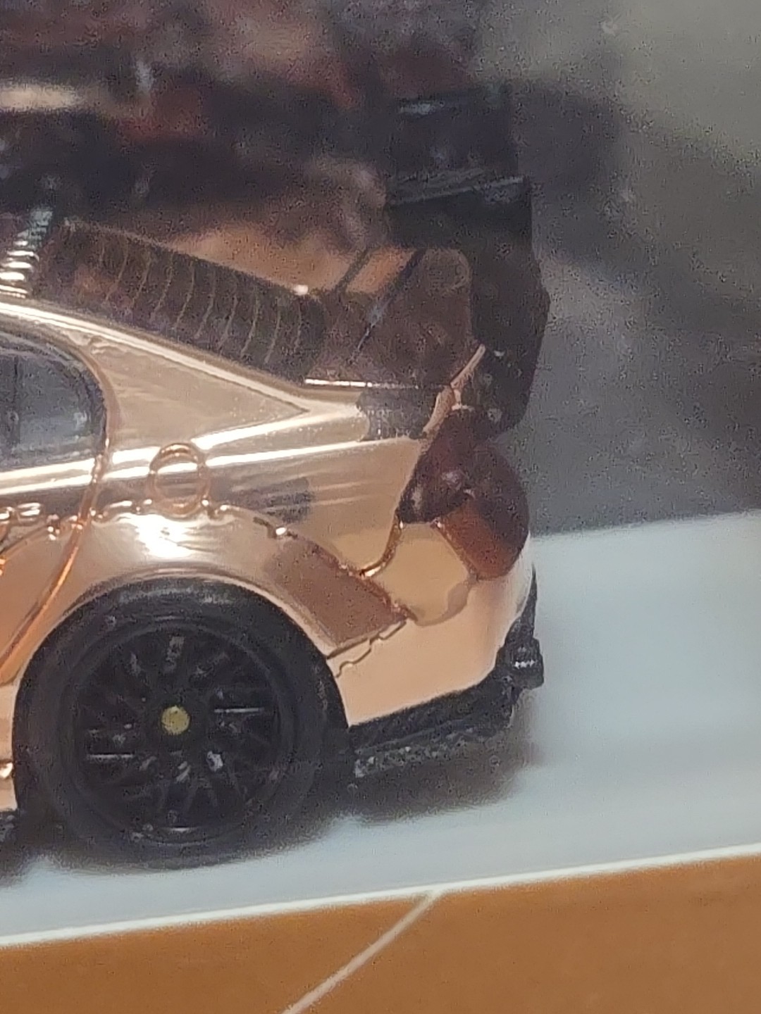 Time Micro 1:64 Honda Civic Type R Bronze Chrome Rare Diecast