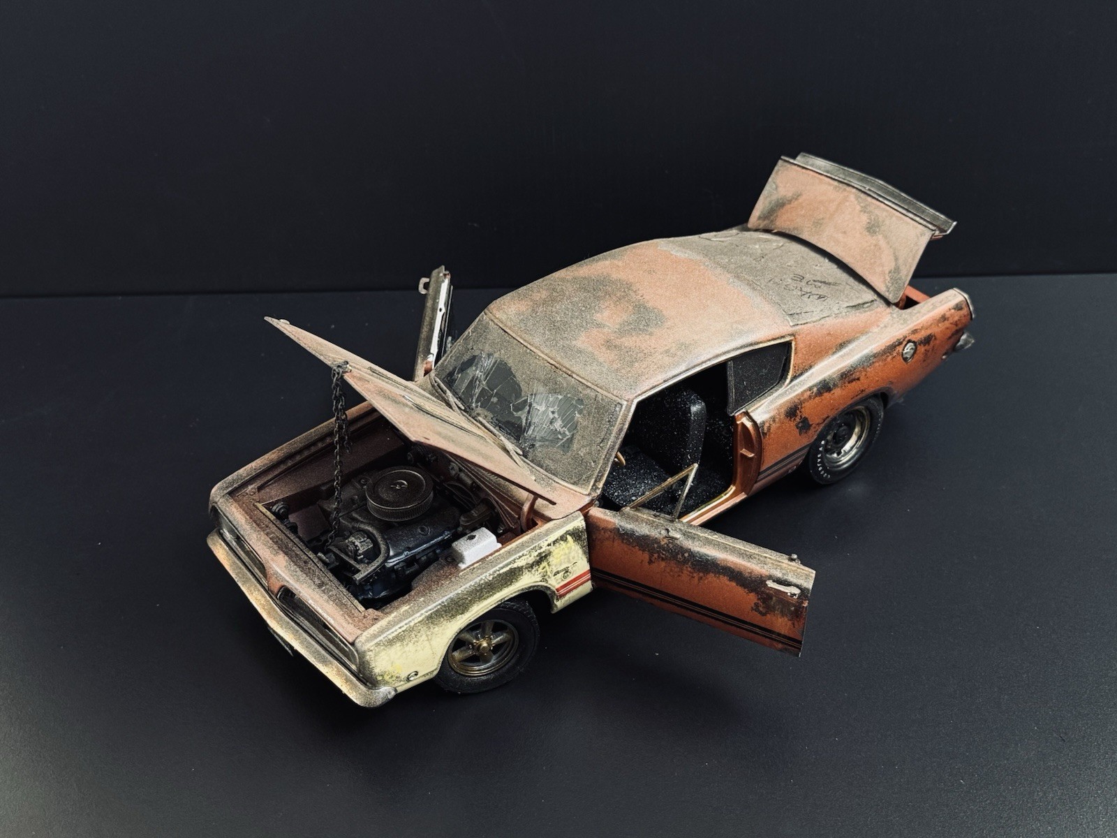 1968 Plymouth Barracuda Abandoned 1/18 Highway 61 Kodeblake Barn Find 1 Of 2
