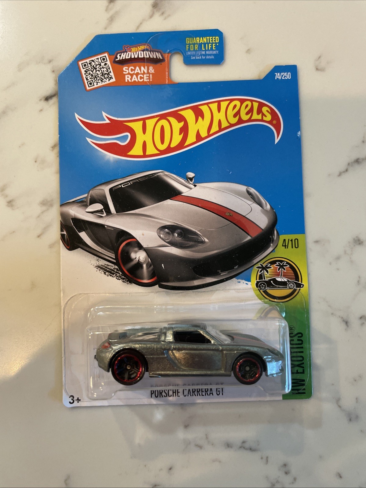2016 Hot Wheels Zamac PORSCHE CARRERA GT – HW Exotics 4/10