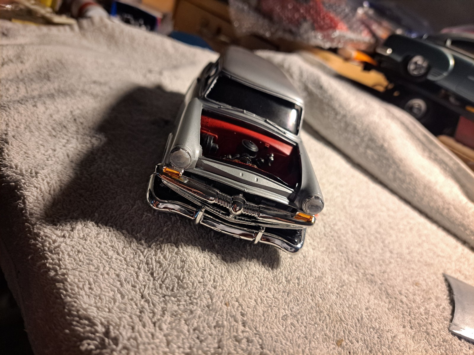 Silver Chevrolet Nomad Station Wagon Model Car, Used