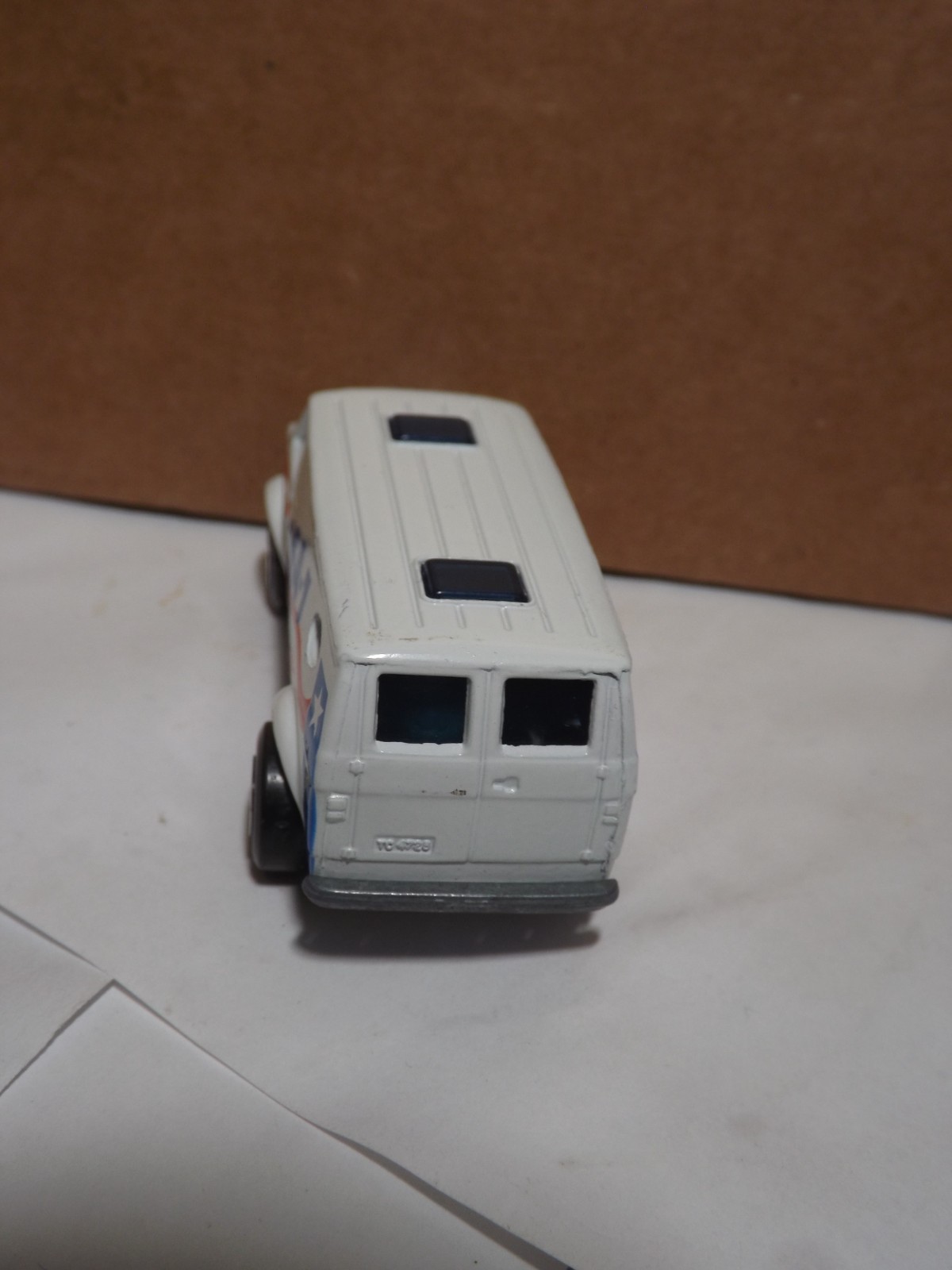 Matchbox Superfast White USA-1 Chevy Van No. 68 Made In England By Lesney