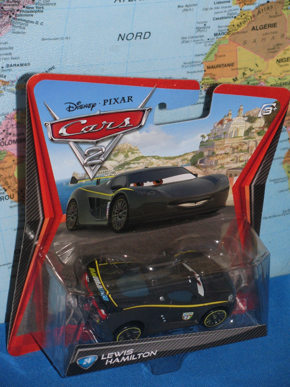 DISNEY PIXAR CARS 2 LEWIS HAMILTON #24 ***BRAND NEW & VHTF***