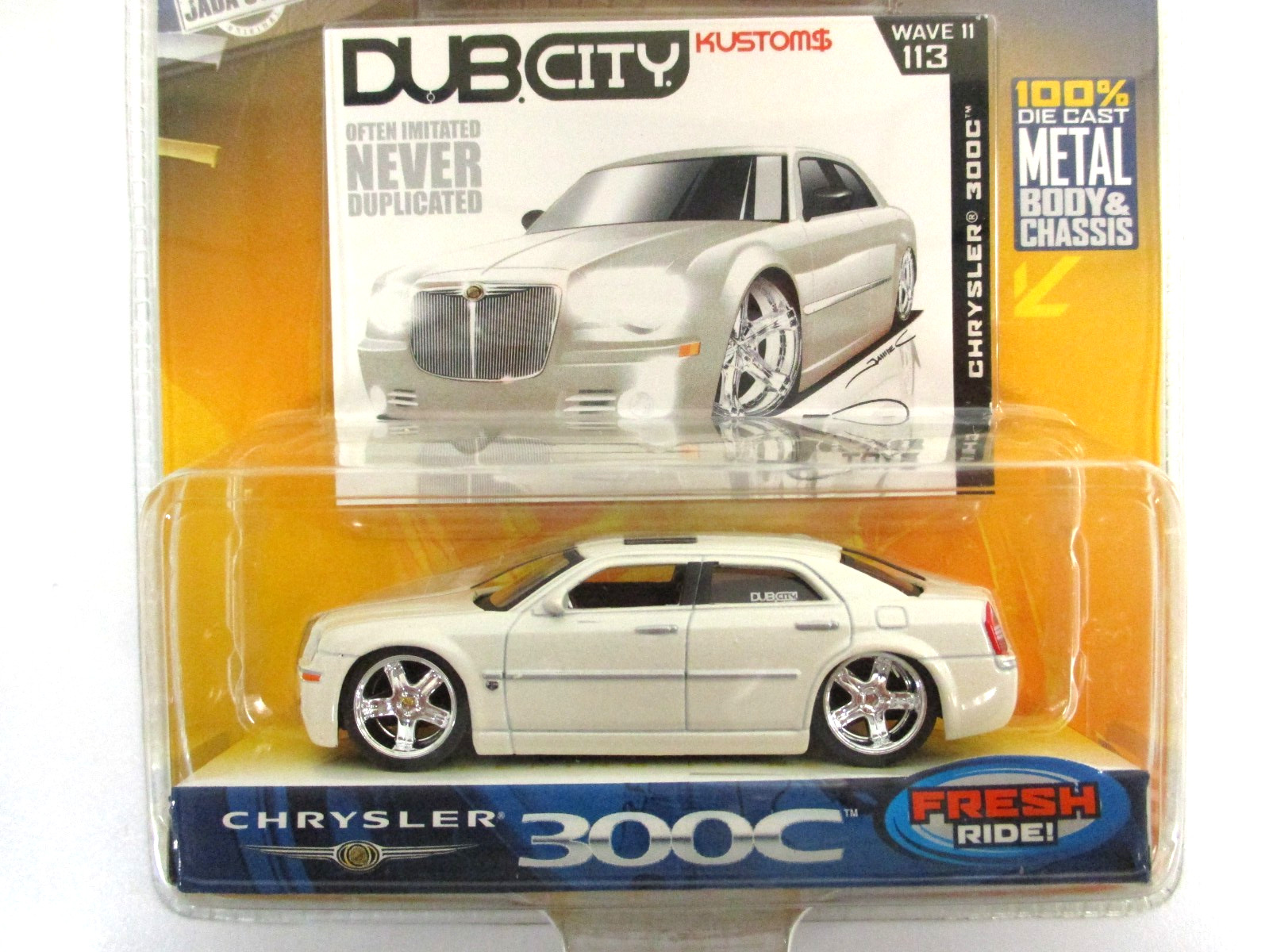 JADA – DUB CITY – KUSTOMS – 2005 / 2006 CHRYSLER 300C – 1/64 DIECAST