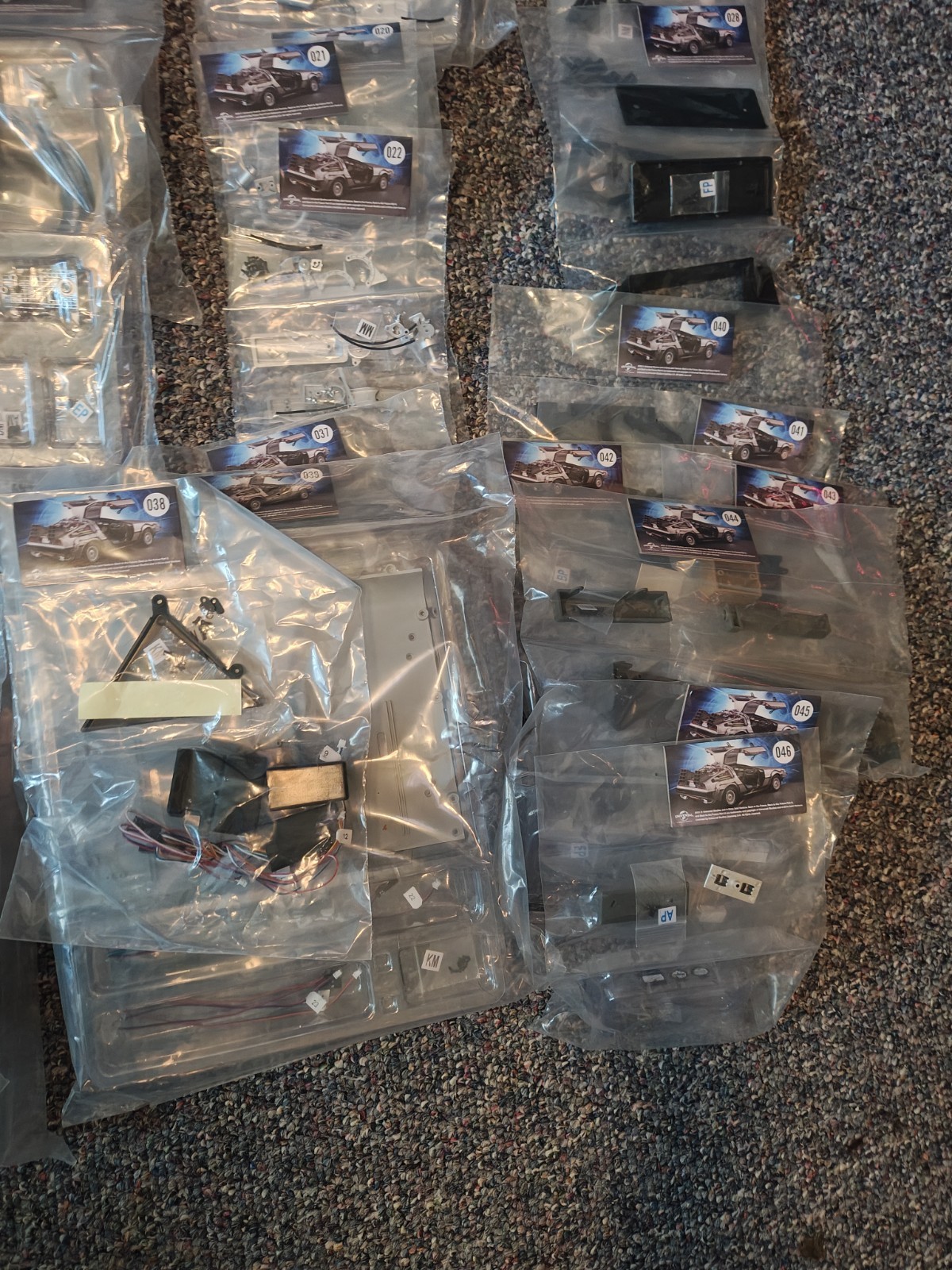 Eaglemoss 1:8 Scale Model Build The Delorean Issues 1-46