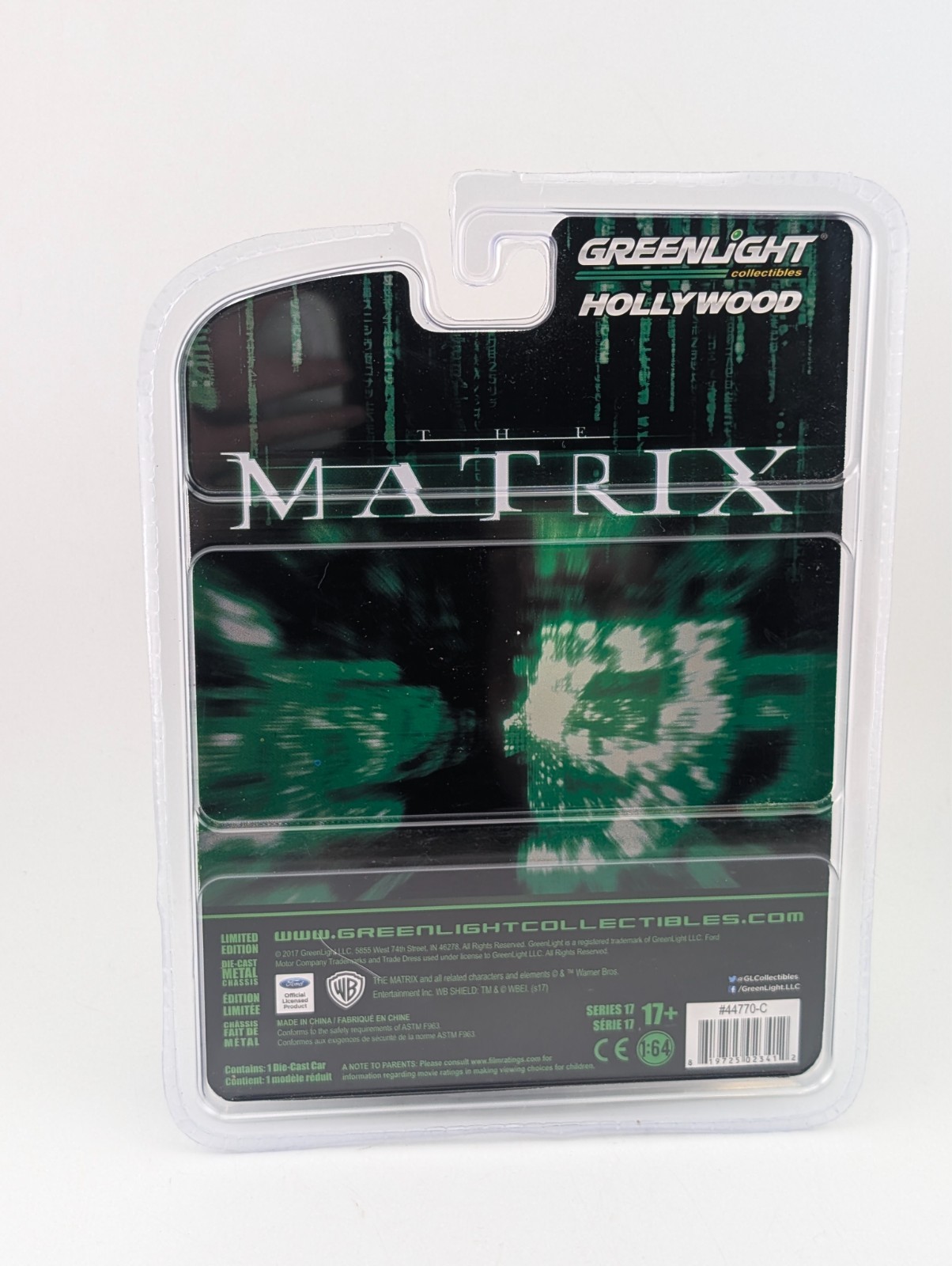 GreenLight Hollywood The Matrix 1965 Lincoln Continental 1:64 Series 17