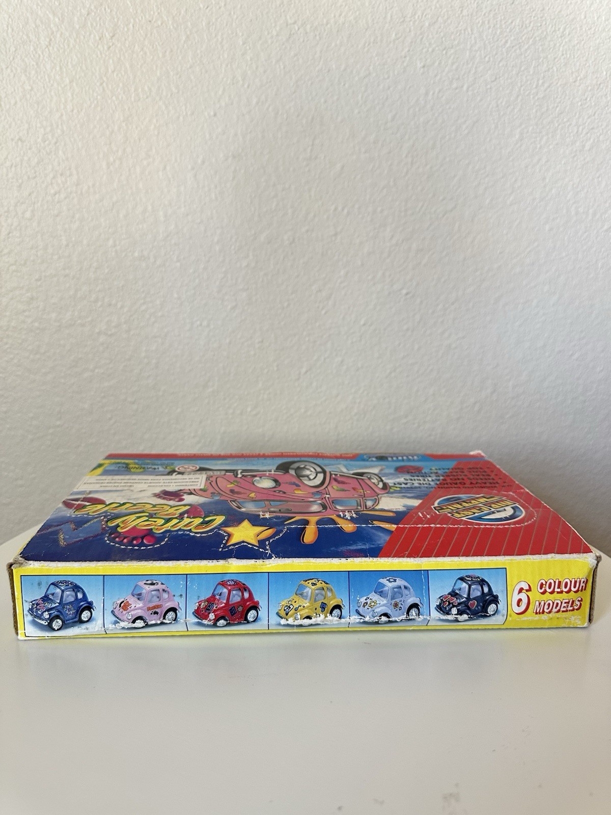 Group Of 12 Mini VW Cutely Beetle cars With original Box With 6 Different Colors