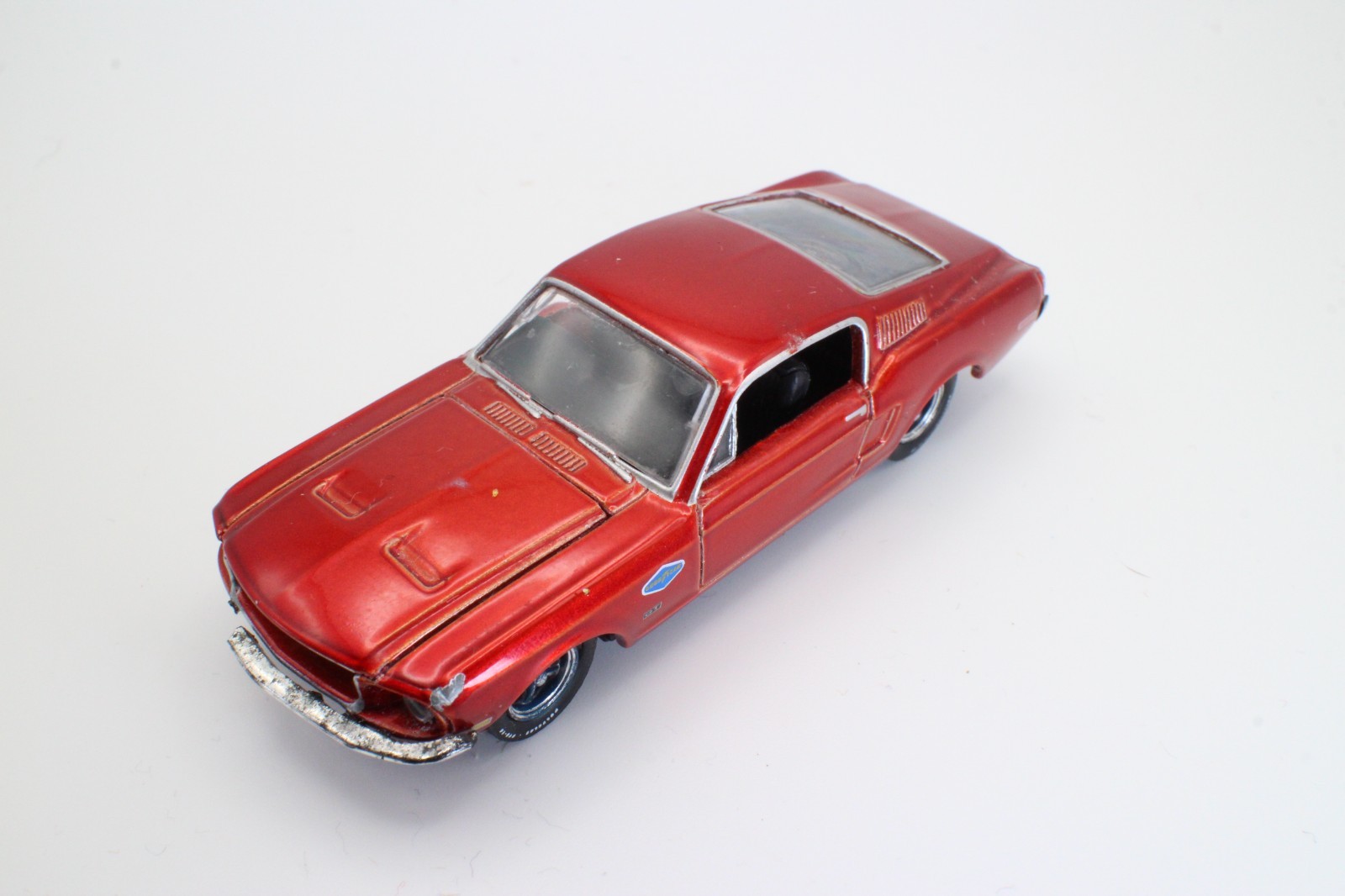 M2 Machines 2020 1968 Ford Mustang Fastback Candy Red Metallic 1:64 Loose AS IS
