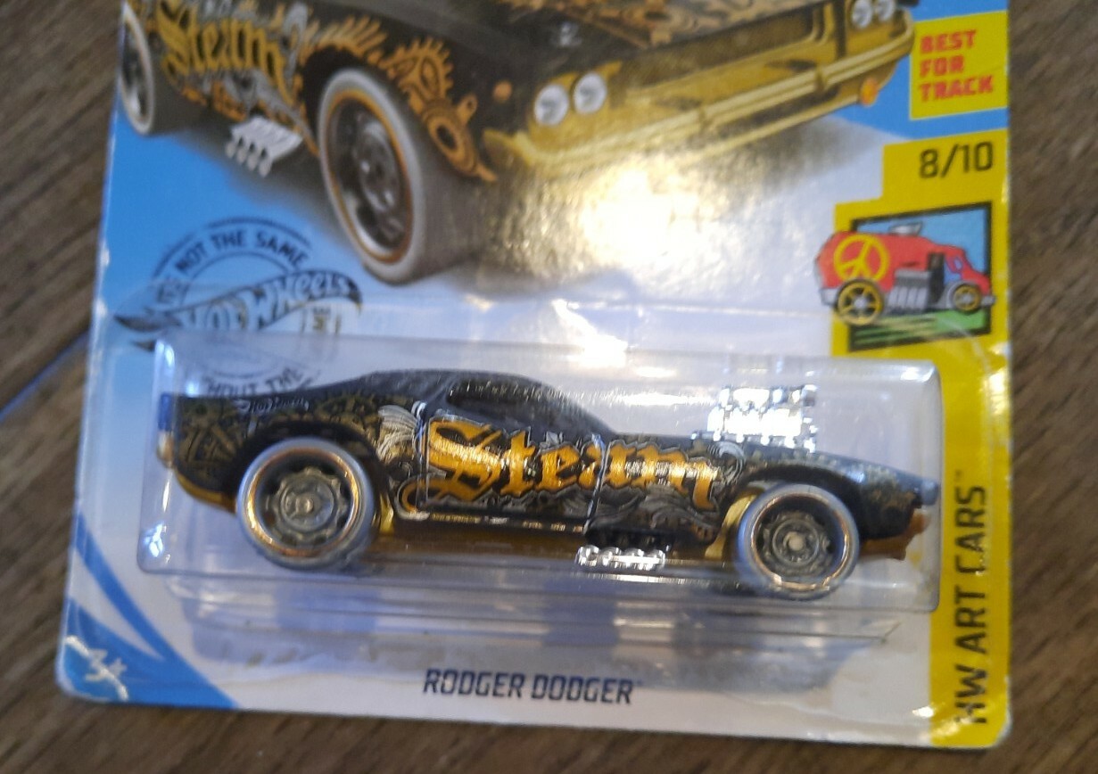 Hot Wheels Art Cars 8/10 Rodger Dodger Kroger Exclusive