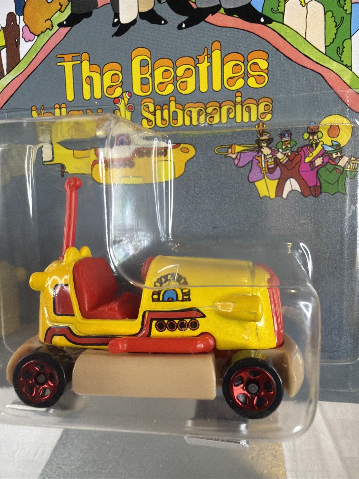 Hot Wheels 50th Anniversary The Beatles Yellow Submarine Full Set Of 6
