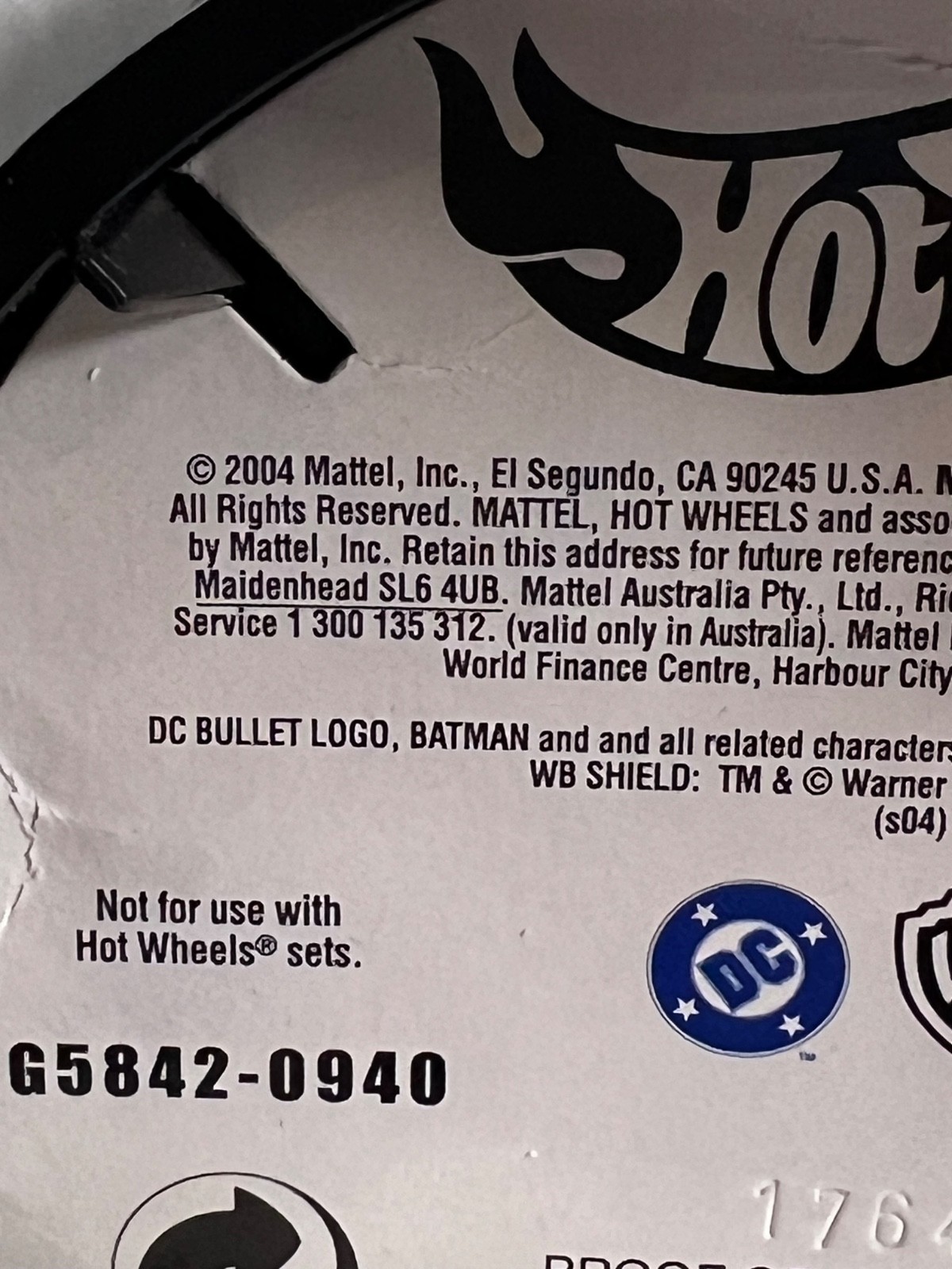 RARE – 2004 Hot Wheels Batmobile Series Oil Can 1 of 3 Limited Edition 1065/4000