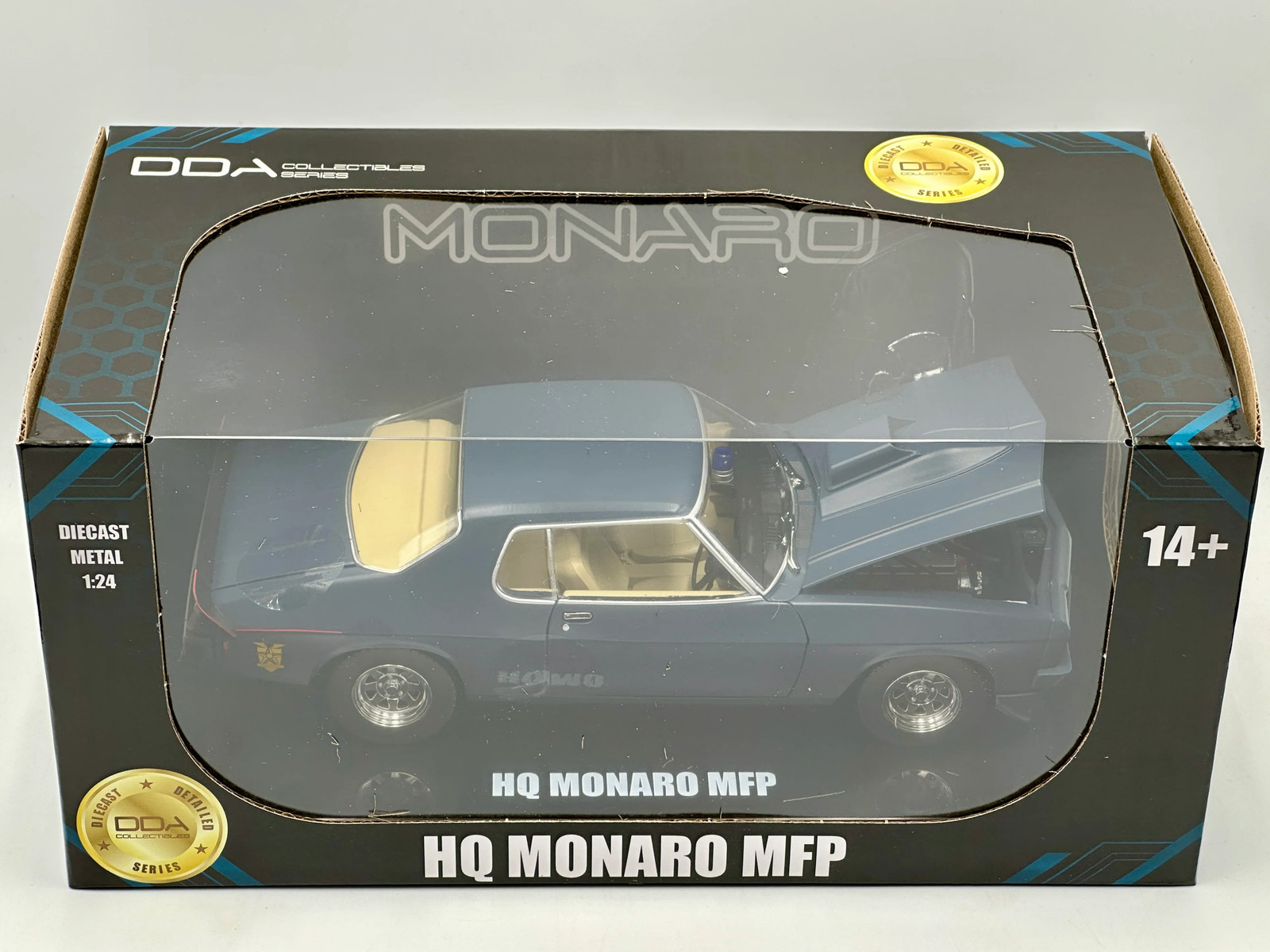 1:24 MFP Mad Max — Holden Monaro HQ 350 Pursuit Nightrider — DDA Collectibles