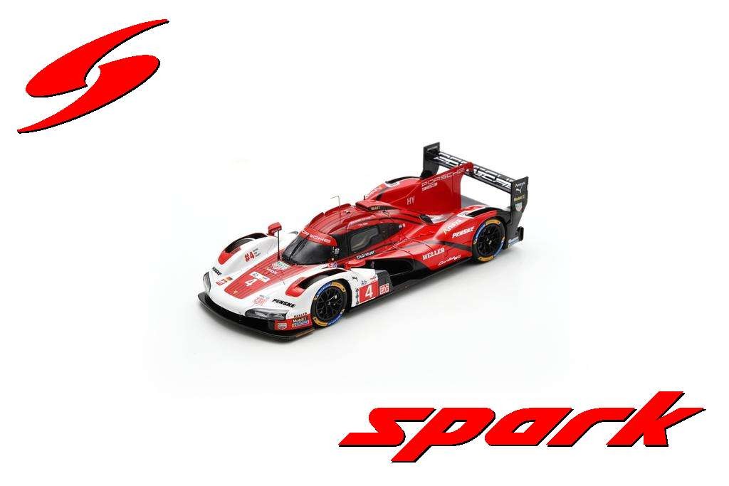 Spark S9112 1/43 Porsche 963 No.4 PORSCHE PENSKE MOTORSPORT Le Mans 24H 2024