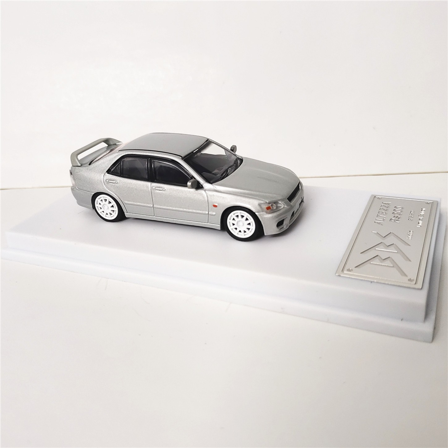 1:64 Diecast Altezza RS200 Silver Metallic Limited Collection Display Model