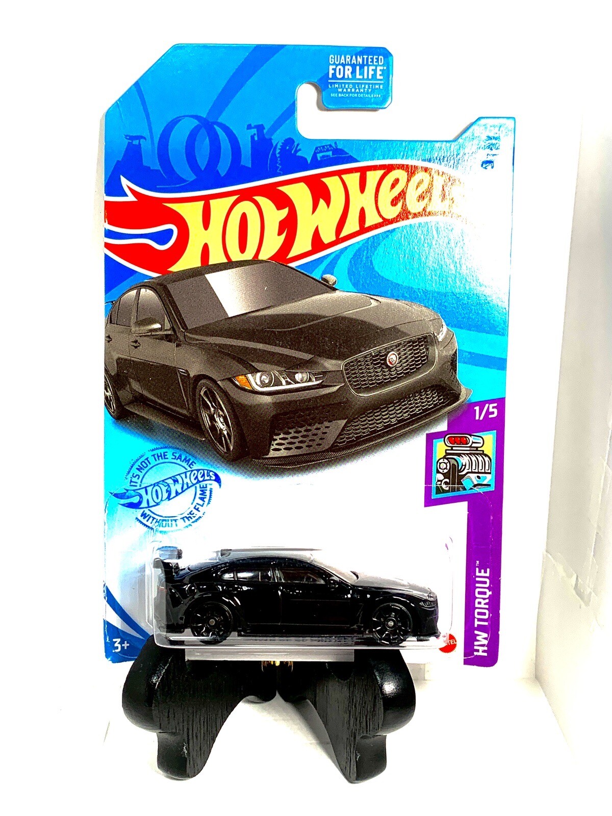 Hot Wheels: JAGUAR XE SV PROJECT 8, 1/64, Black, HW Torque, Mattel, GTB90, 3+