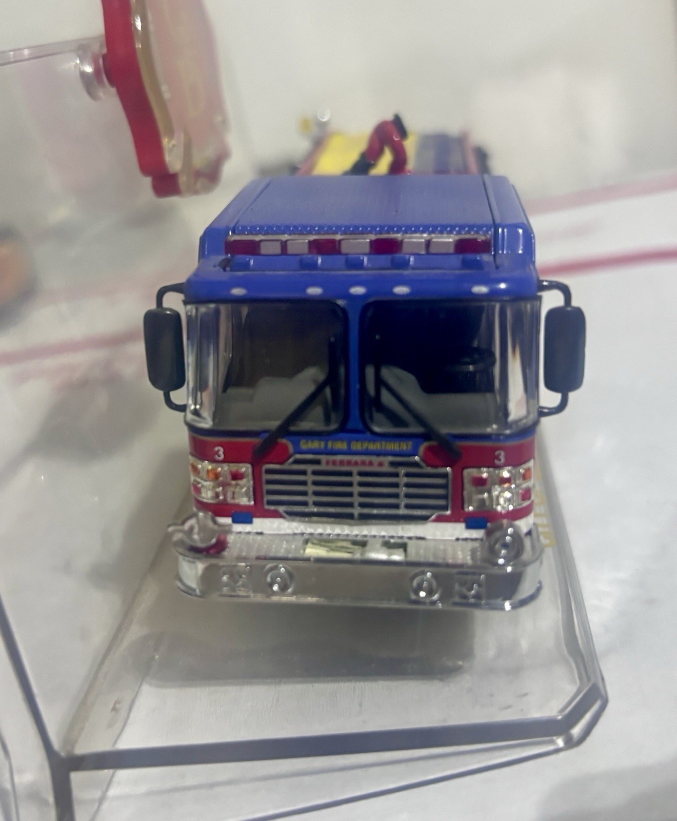 Code 3 Limited Edition Fire Engine Gary Indiana Fire Department #3 1:64 NEW