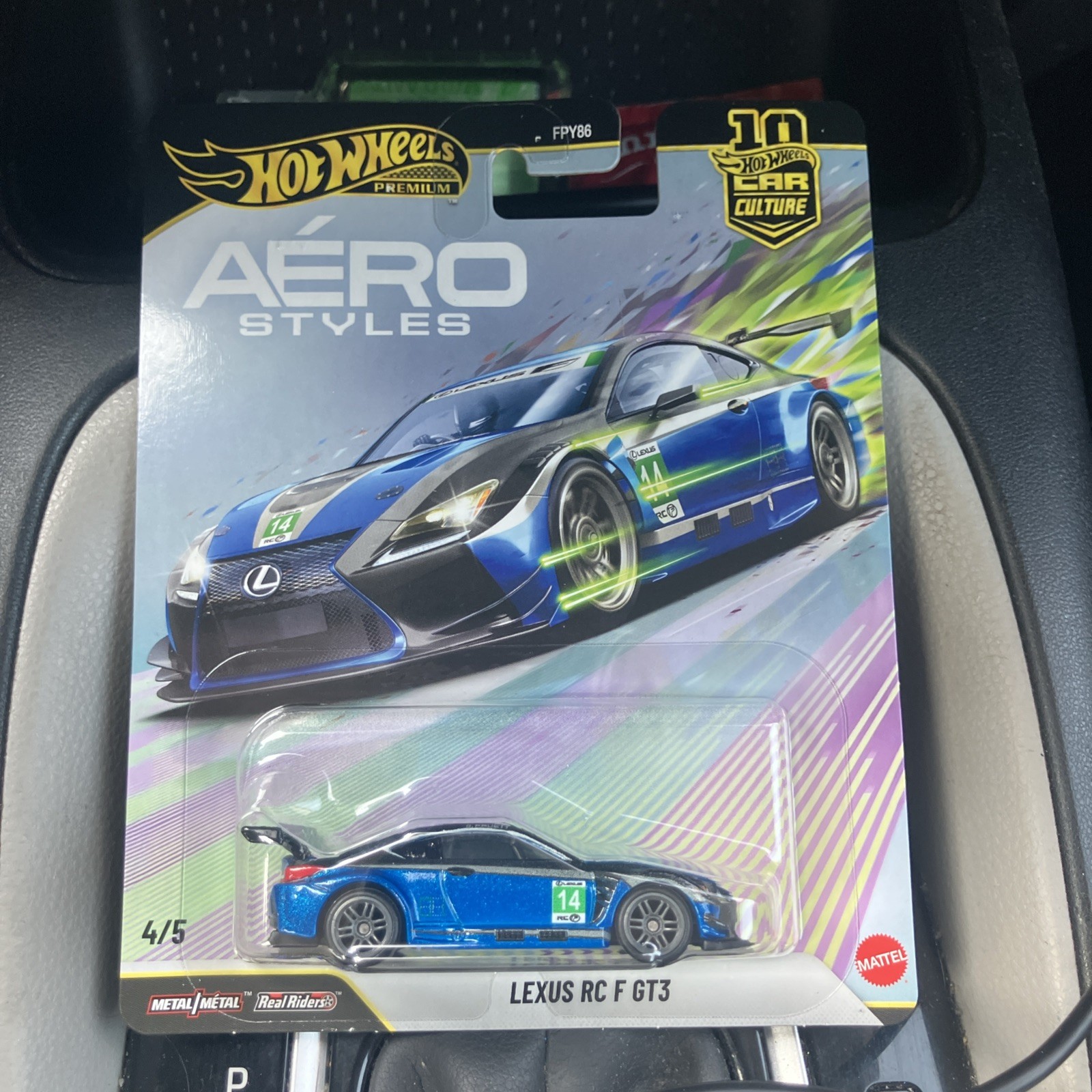 Hot Wheels Premium Car Culture 2026 Aero Styles Lexus RC F GT3 # 4/5