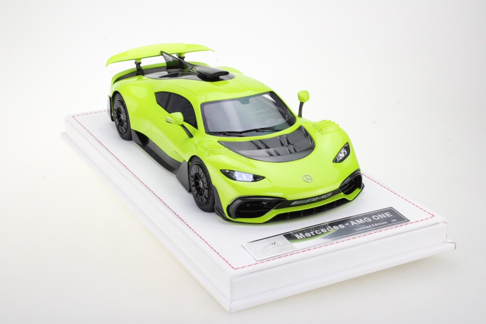 1/18 Ivy Models Mercedes Benz AMG one in bright Green Leather Base LAST ONE