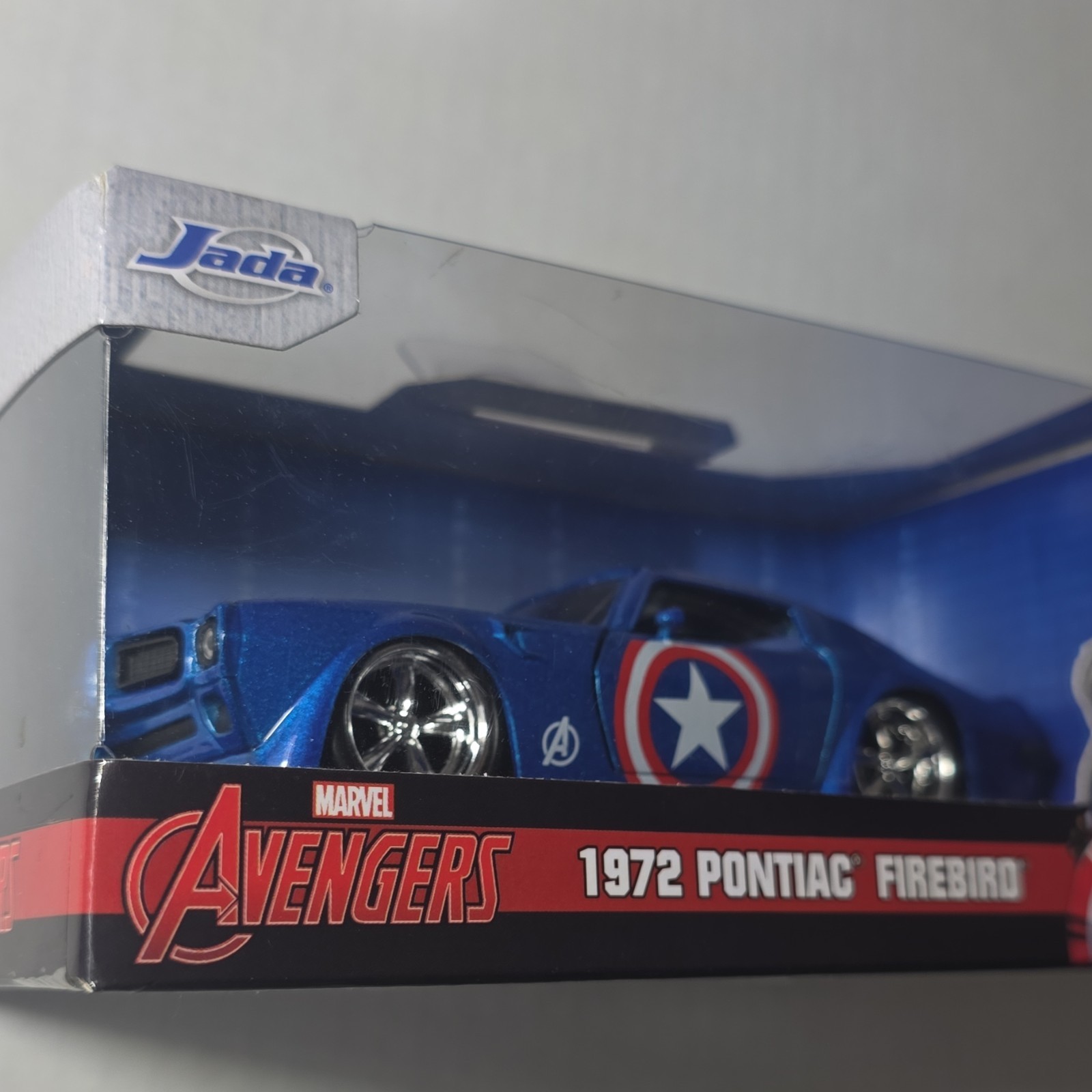 Jada: Avengers- Captain America 1972 Pontiac Firebird 1:32 Scale Brand New