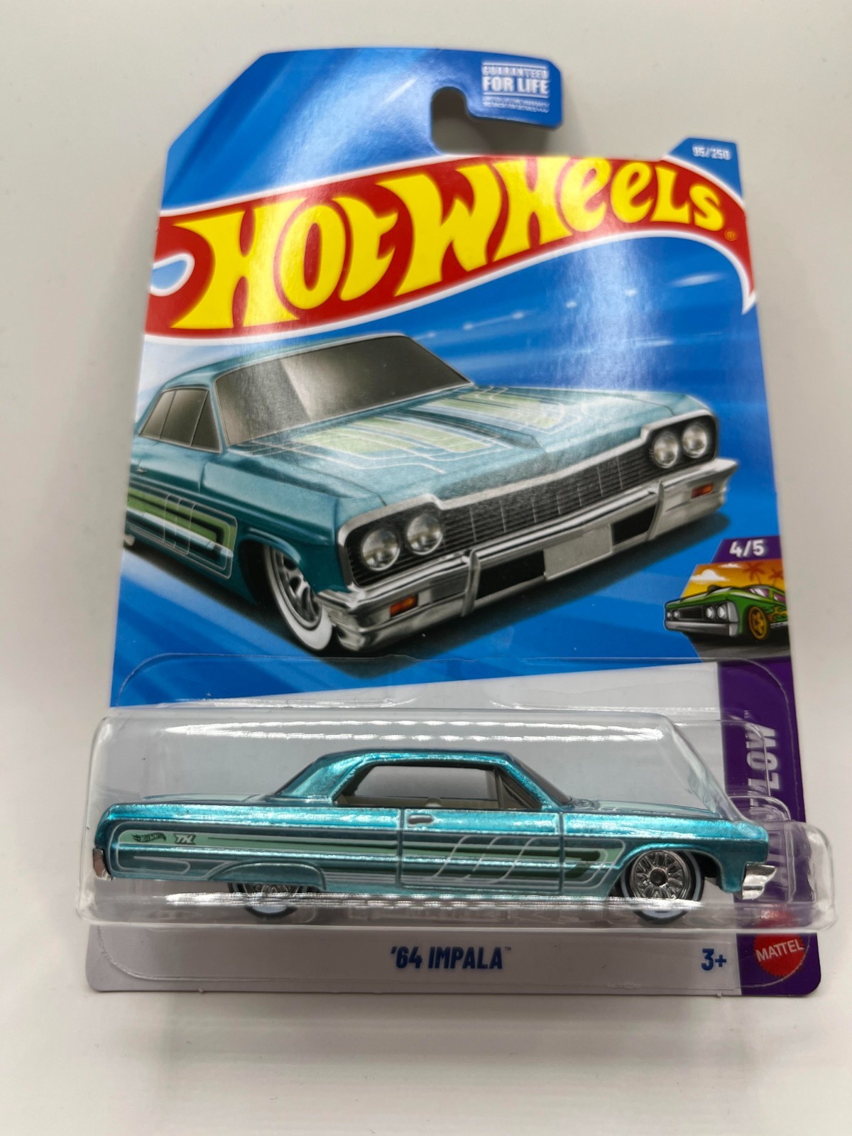 64 Impala Hot Wheels Super Treasure Hunt Layin’ Low 4/5 95/250