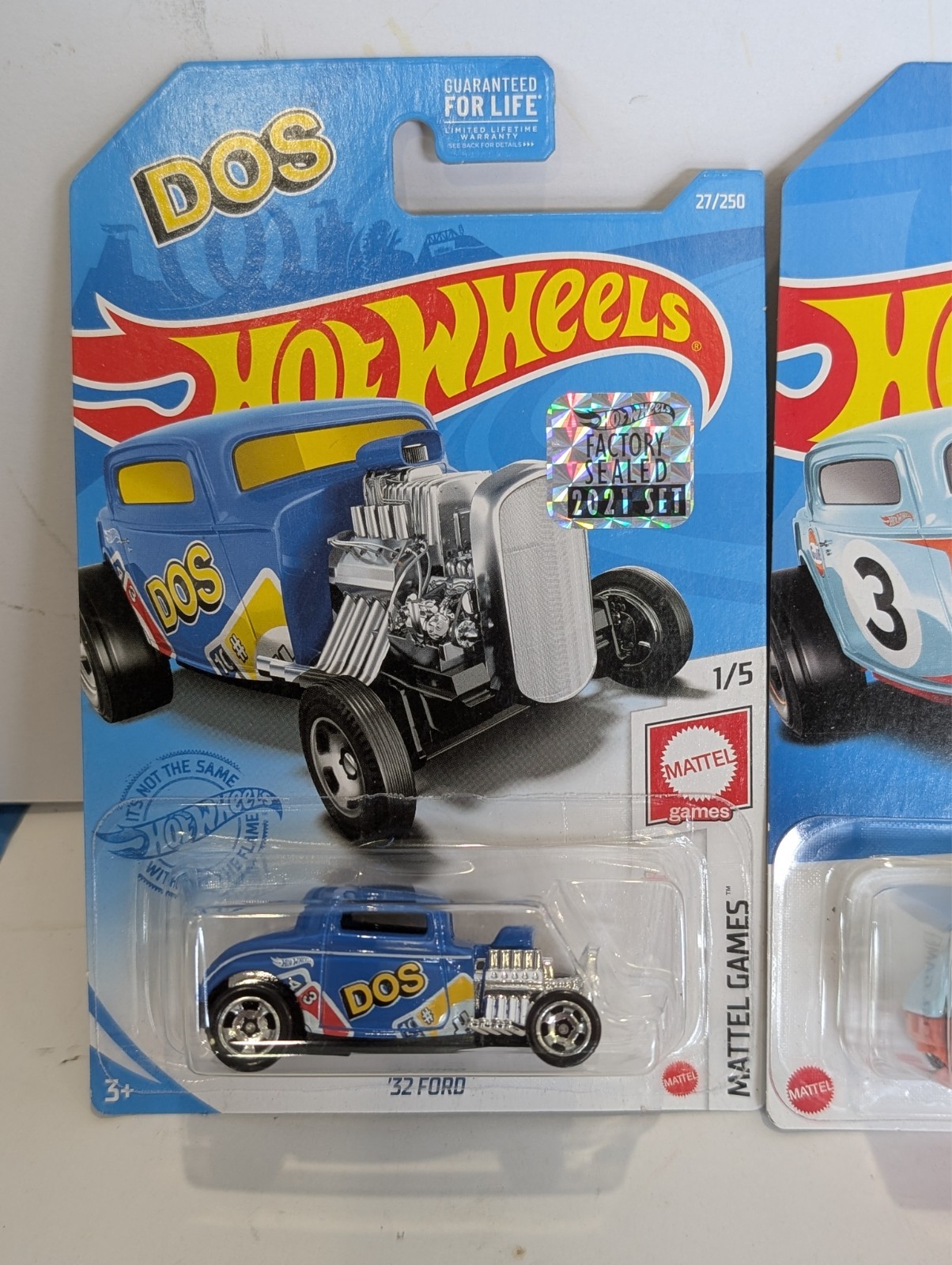 2021 Hot Wheels 32 Ford – Lot of 4 Retro Racers Mattel Games