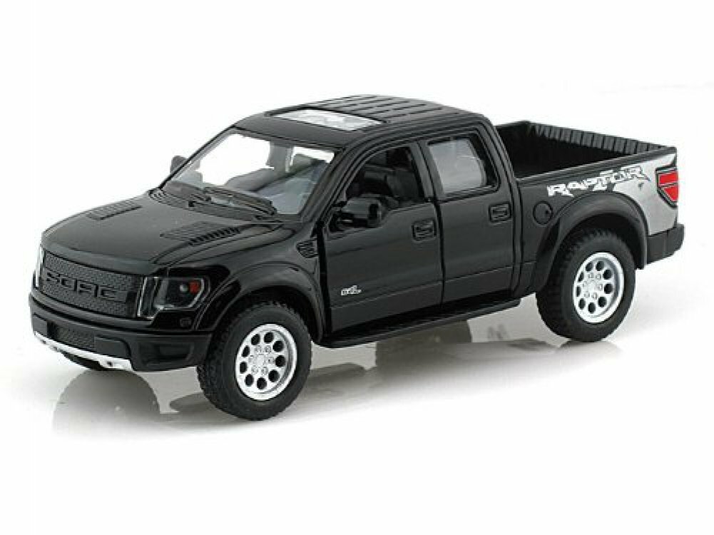Ford 2013 F-150 SVT Raptor Supercrew, Pick Up Truck, Diecast Toy Car, 5”, 1:46