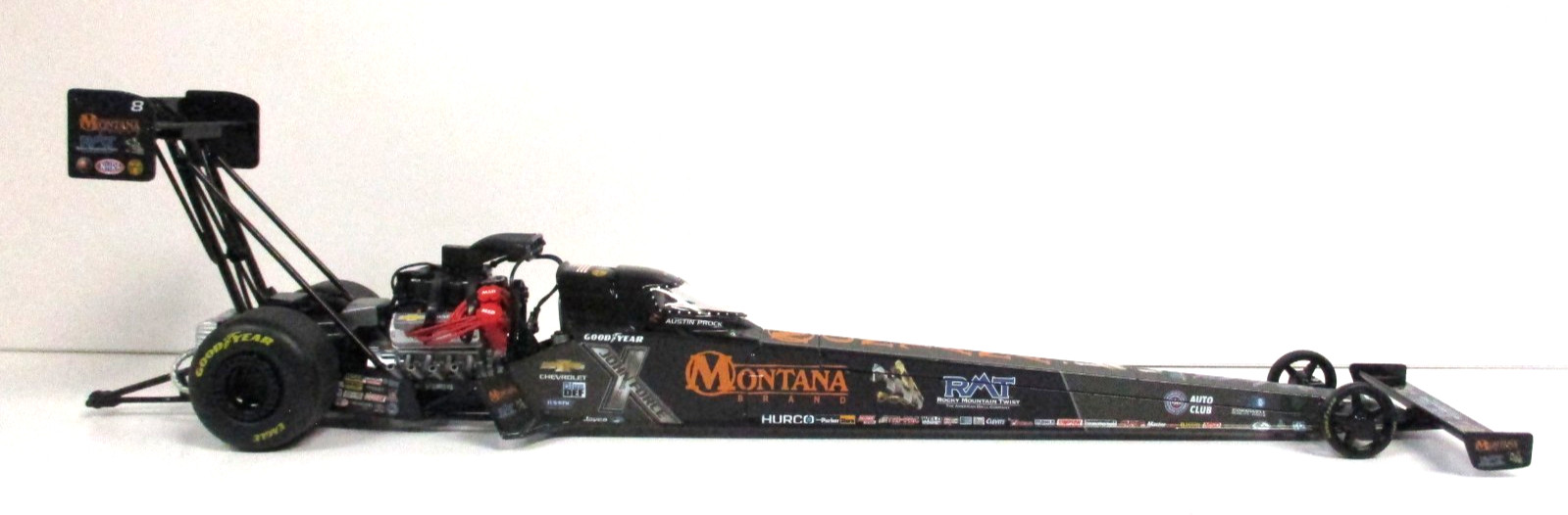 RC2 AUTO WORLD AUTOGRAPHED AUSTIN PROCK MONTANA BRAND 2020 TOP FUEL DRAGSTER