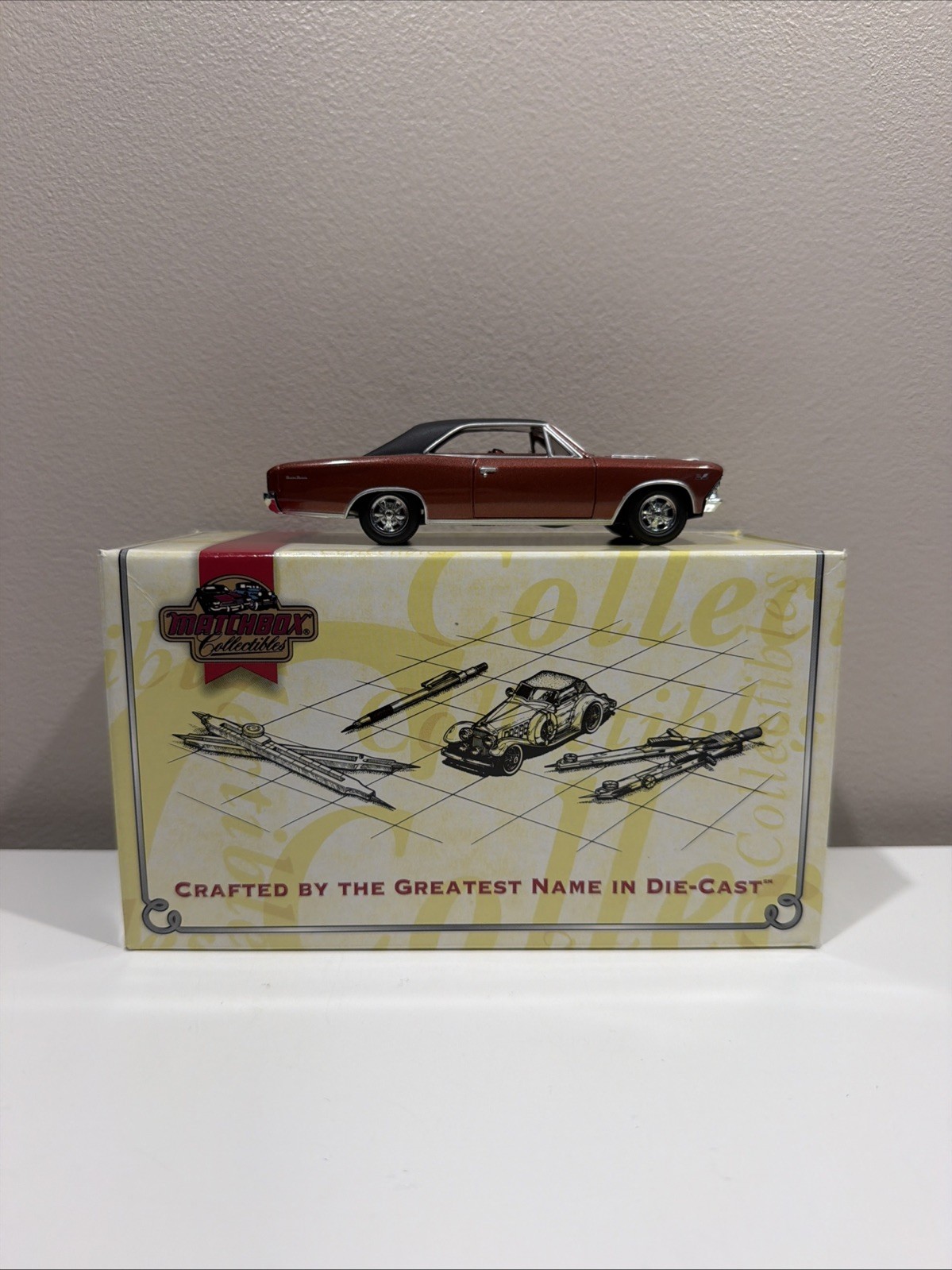 Matchbox Collectibles 1:43 Scale Metallic Copper 1966 Chevy Chevelle SS 396 I27
