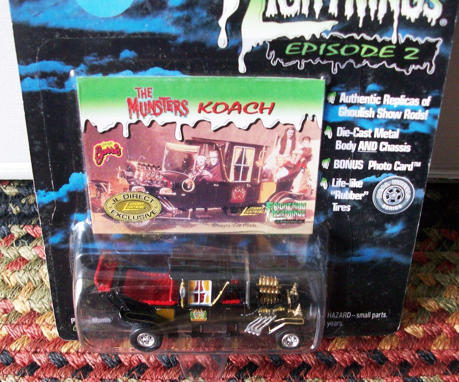 MUNSTERS KOACH COACH LIMITED EDITION “JL DIRECT EXCLUSIVE” + COA GEORGE BARRIS