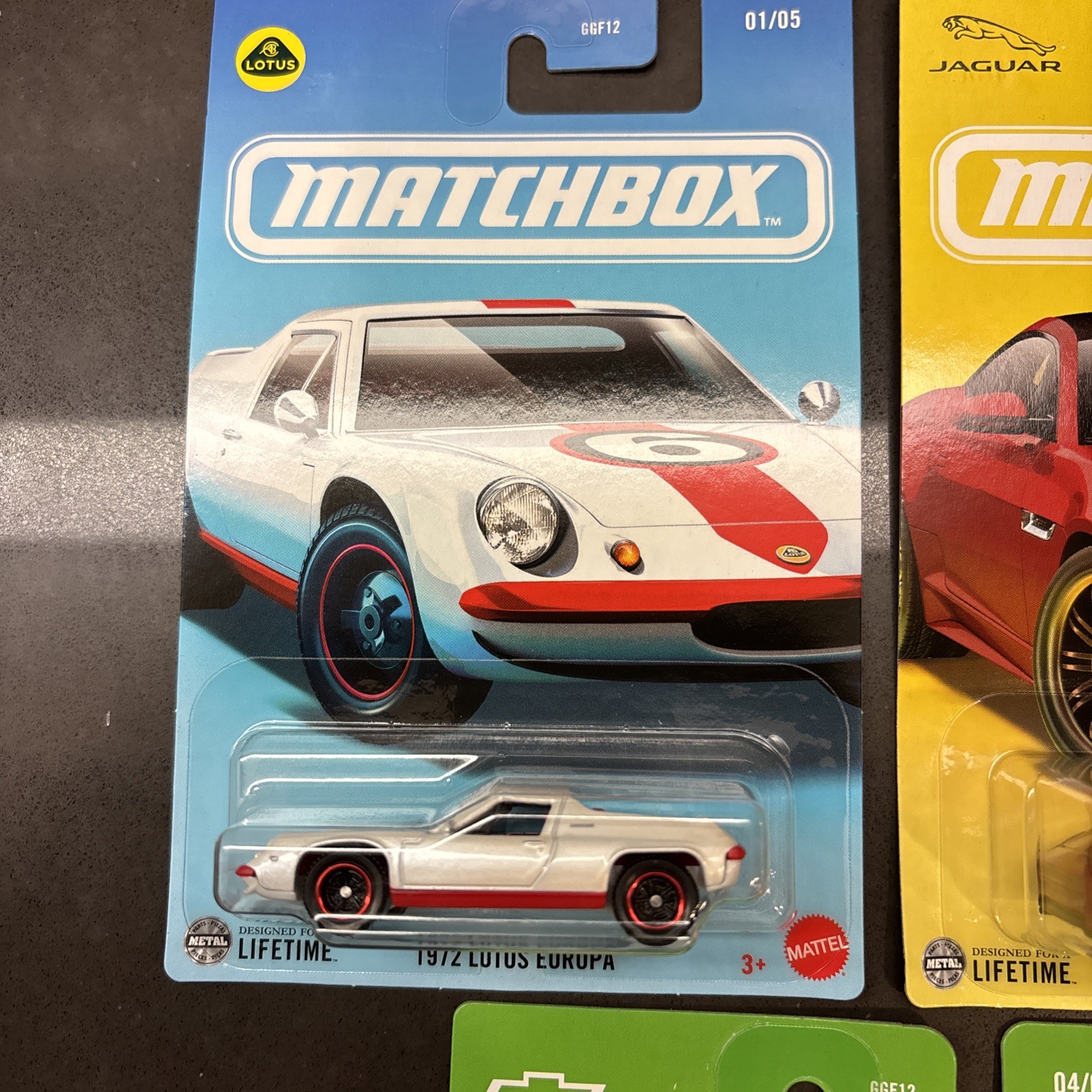 Matchbox Sport Cars Series – Lotus Jaguar Mazda Chevy – 2025 – Set 1-5