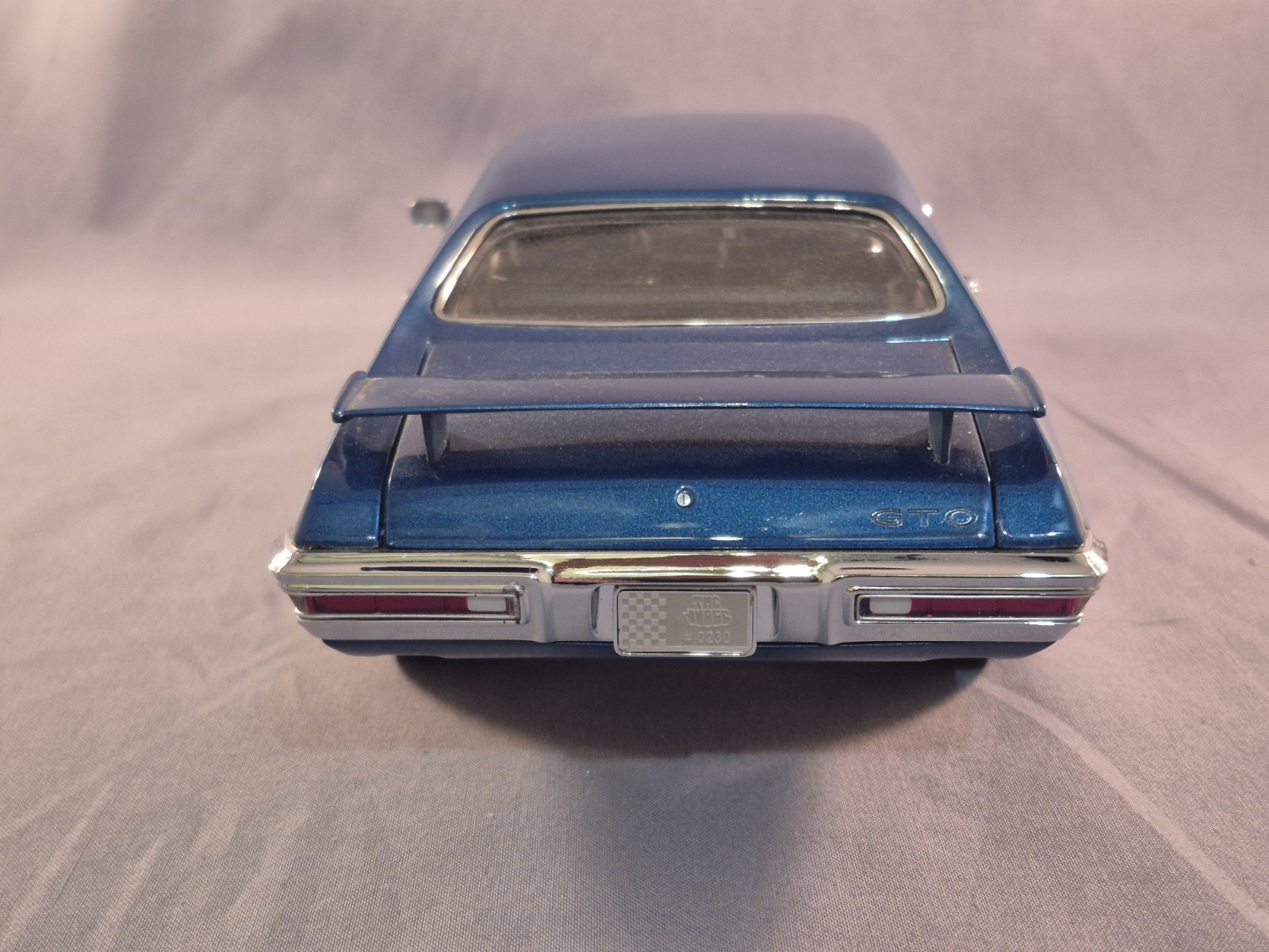 1970 Pontiac GTO The Judge Ram Air IV Blue GMP Tom’s Garage RARE /250 Diecast