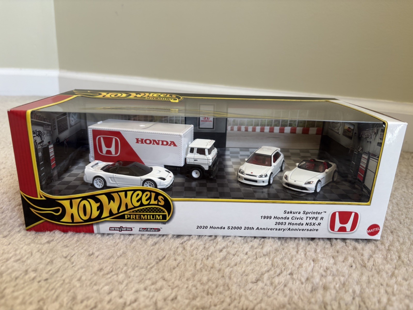 Hot Wheels Premium Collector Set Honda Type R Heritage 2025 GMH39-987D *SEE NOTE