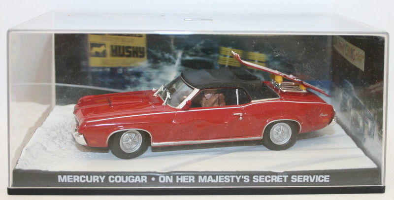 Fabbri 1/43 Scale Diecast – Mercury Cougar – On Her Majesty’s Secret Service