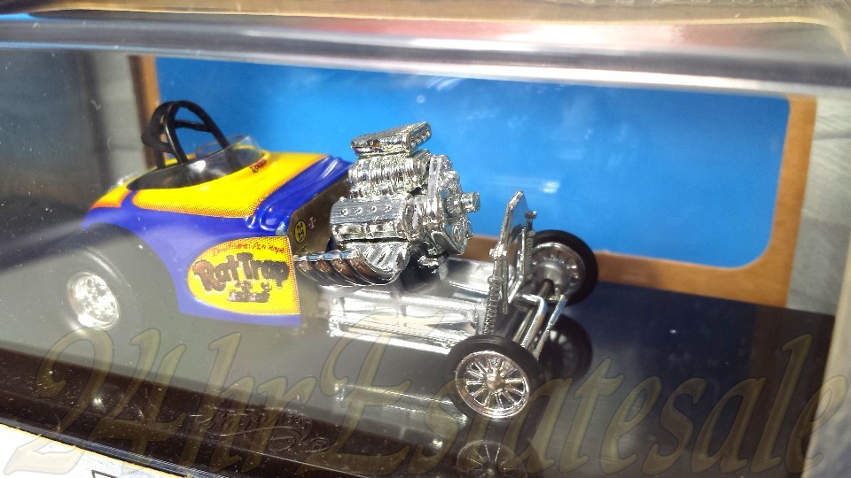 100% DETAIL Fuel Altered Drag Racer 60s RAT TRAP Hot Wheels Black Box ☑️ITOUT!