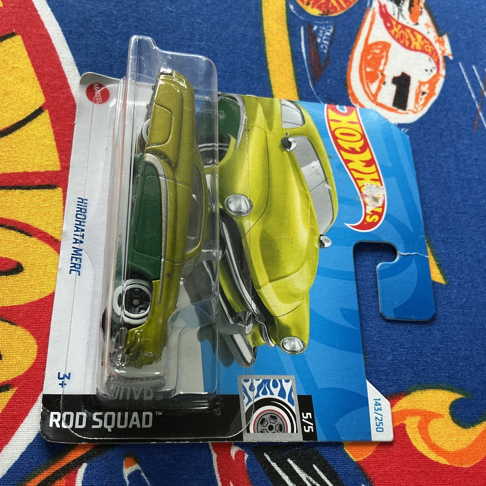 Hot Wheels (2024) Rod Squad – Hirohata Merc – Short Card
