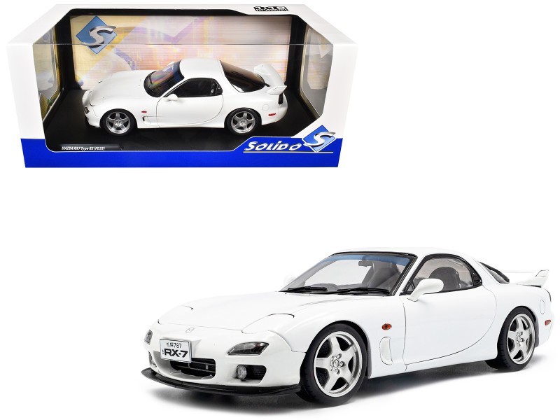 SOLIDO 1999 MAZDA RX-7 RX7 TYPE RS ( FD3S ) 1/18 DIECAST CAR WHITE S1810607