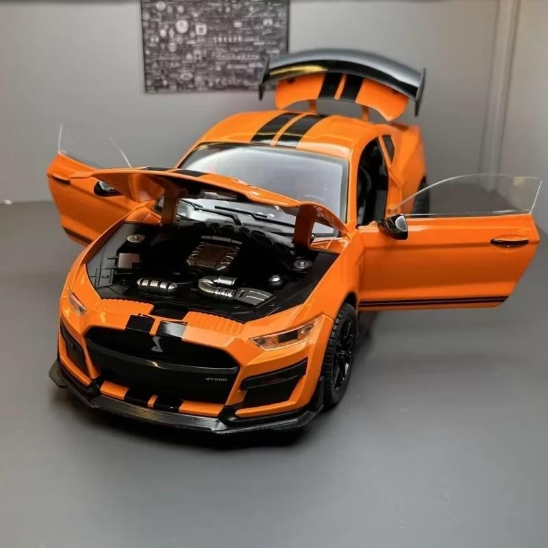 NEW 1:18 FORD Mustang GT500 Diecast Alloy Metal Car Model Collectable Toy NEW