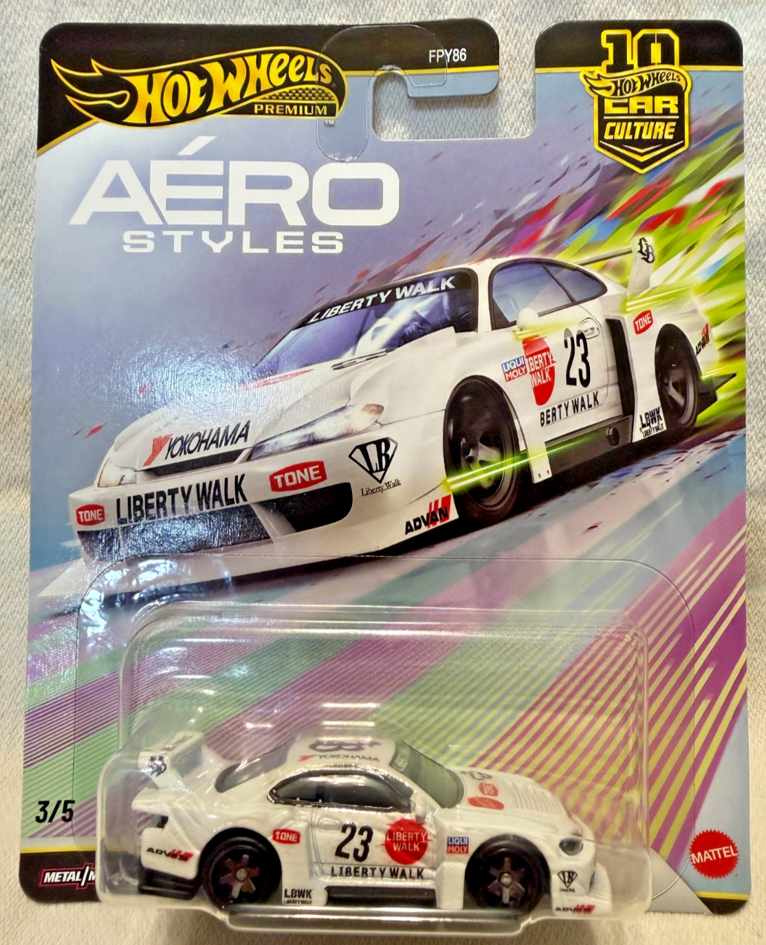 2026 HOT WHEELS – PREMIUM – AERO STYLES #3/5 – LB SUPER SILHOUETTE NISSAN SILVIA