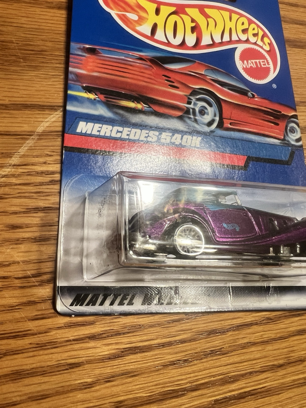 Hot Wheels 1998 Mercedes 540K Purple Diecast 1:64 🛞🛞
